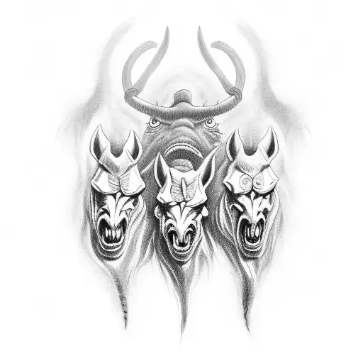 four horsemen of the apocalypes tattoo design idea