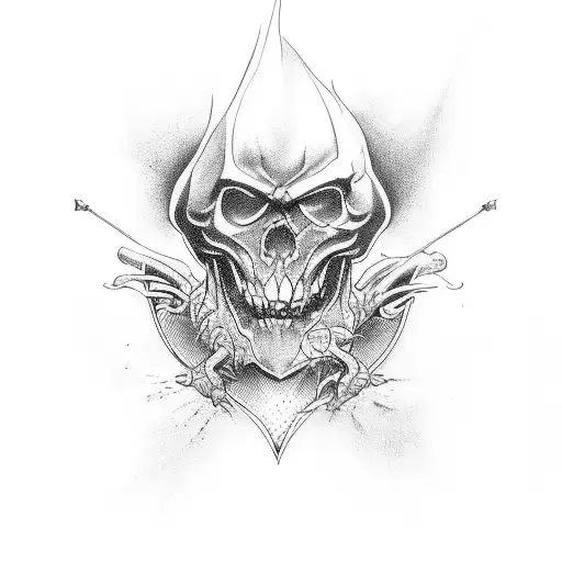 dare devil tattoo design idea