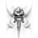 dare devil tattoo design idea