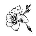 freesia tattoo design idea