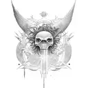 Jesús, resurrection,  tattoo design idea