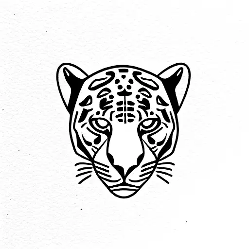 Jaguar tattoo design idea
