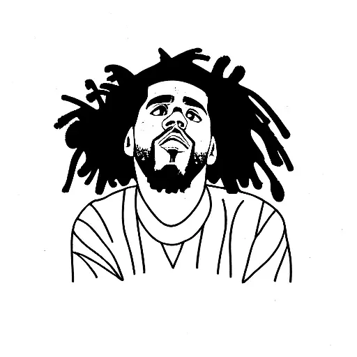 j cole love Yourz tattoo design idea