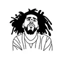j cole love Yourz tattoo design idea