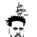 j cole love Yourz tattoo design idea