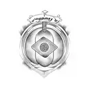 Combine the Journey Band logo with a colon cancer ribbon tattoo design idea