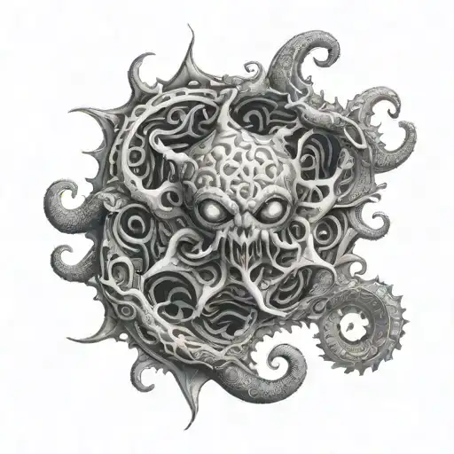 azathoth  tattoo design idea