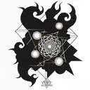 azathoth  tattoo design idea