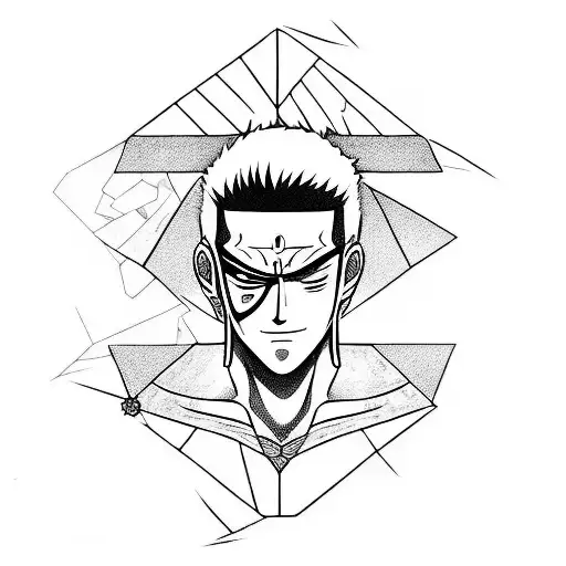 Roronoa ZORO tattoo design idea