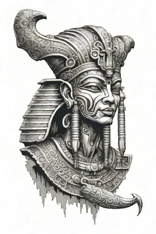 osiris tattoo design idea
