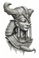 osiris tattoo design idea