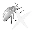 beetle tattoo design idea