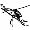 Helicopter Medic, Operation Enduring freedom tattoo design idea