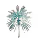 Palm Tree tattoo design idea