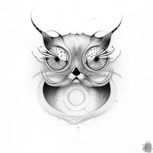 munch le cri squeleyye tattoo design idea