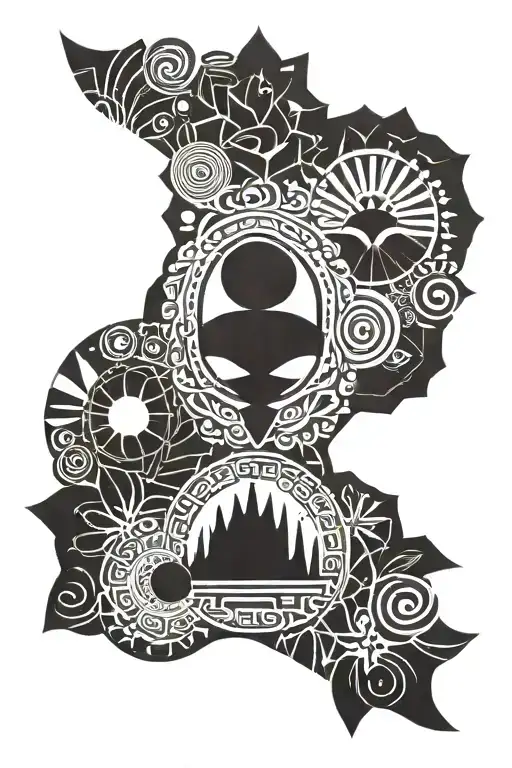 Turkish child homeland tattoo design idea
