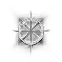 Christian Cross with word Free tattoo design idea