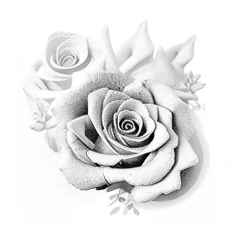 toxoc holocaust, flowers, poetry  tattoo design idea