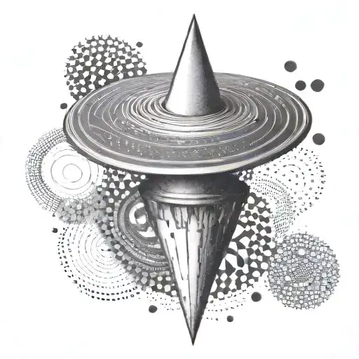 inception spinning top  tattoo design idea