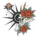 the big bang tattoo design idea