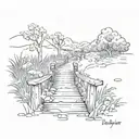 The obstacle is the path tattoo design idea