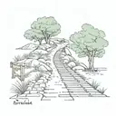 The obstacle is the path tattoo design idea