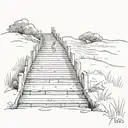 The obstacle is the path tattoo design idea