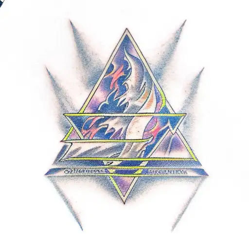 stormlight archive and triangle  tattoo design idea