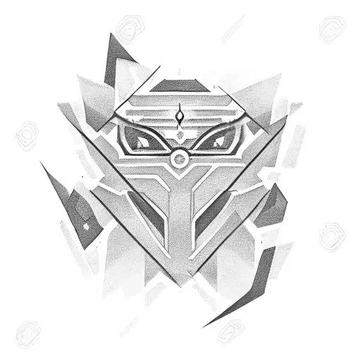 Stalker game logo in a sketch style tattoo design idea