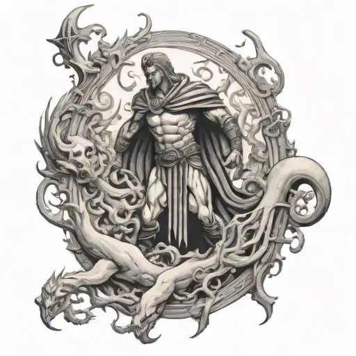 Dante's Inferno tattoo design idea