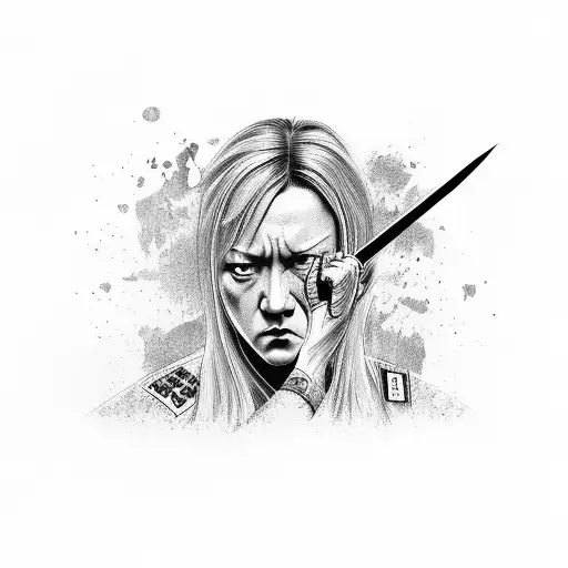 Kill Bill tattoo design idea
