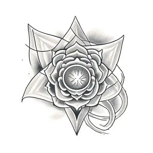 Laxmi Chakra tattoo design idea