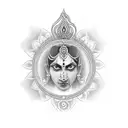 Laxmi Chakra tattoo design idea
