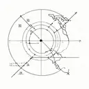 latitude longitude coordinates tattoo design idea