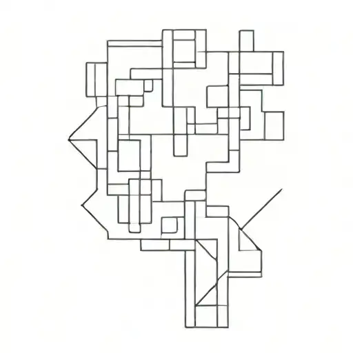 Tetris tattoo design idea