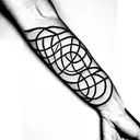 puzzle tattoo design idea