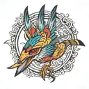 roadrunner tattoo design idea