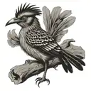 roadrunner tattoo design idea