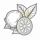 LEMON tattoo design idea