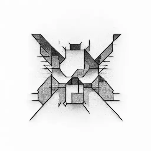 Minecraft tattoo design idea