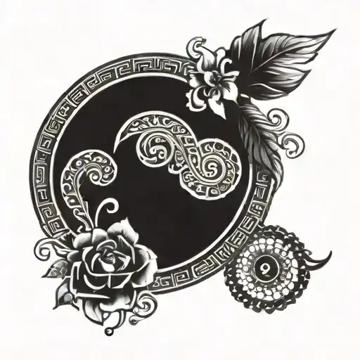 Incorporate a Sanskrit mantra or phrase that represents strength and resilience tattoo design idea