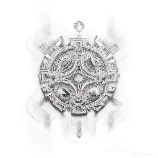 roma pantheon totti tattoo design idea