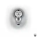a light bulb that came on tattoo design idea