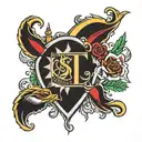 delta sigma phi fraternity tattoo design idea
