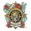 DELTA SIGMA PHI FRATERNITY tattoo design idea