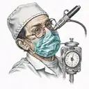 surgeon operating tattoo design idea