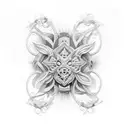 concha de mar tattoo design idea