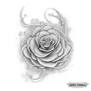 concha de mar tattoo design idea