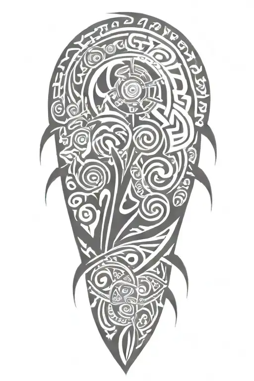 tribal tattoo tattoo design idea