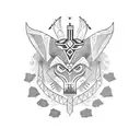 inca tattoo design idea